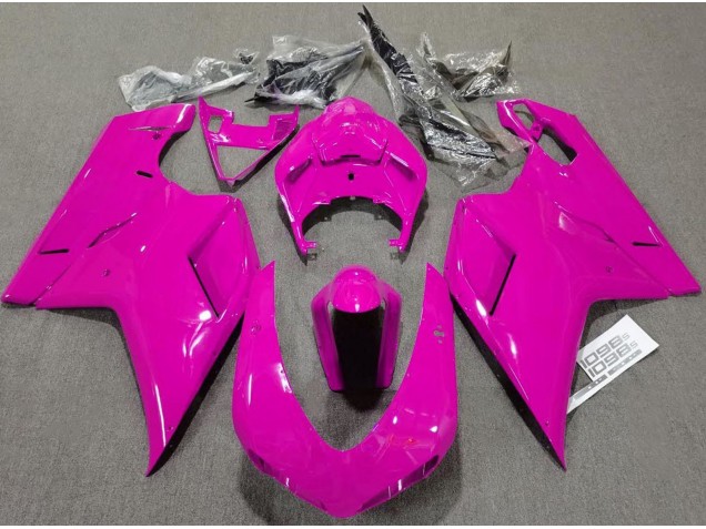 Rose Brillant Uni 07-14 Ducati 848 1098 1198 Carénage Rose Brillant Uni 07-14 Ducati 848 1098 1198 Carénage