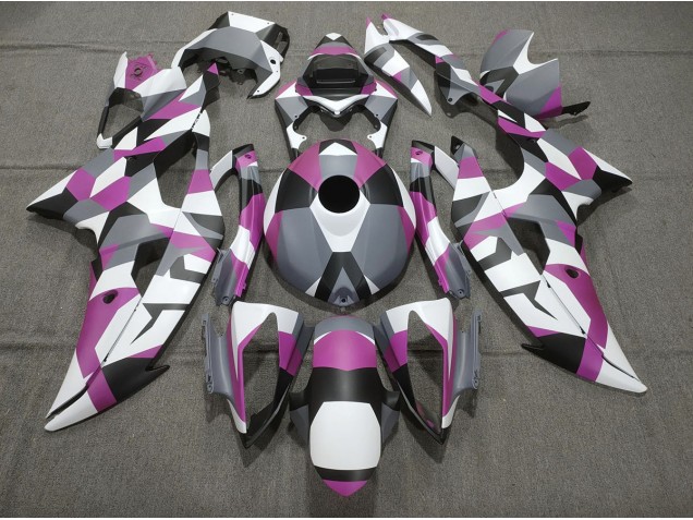 Rose Camo Uni 08-16 Yamaha R6 Carénage