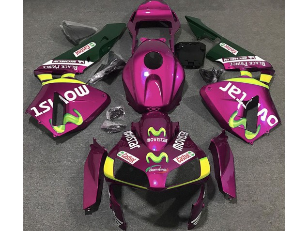 Rose Vif Movistar 03-04 Honda CBR600RR Carénage