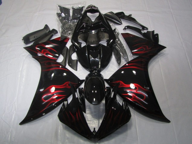 Rosso Fiamma 09-11 Yamaha R1 Carénage Rosso Fiamma 09-11 Yamaha R1 Carénage