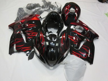 Rosso Fiamma 97-07 Suzuki GSXR 1300 Carénage