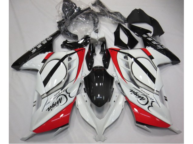 Rouge & Blanc 13-18 Kawasaki Ninja 300 Carénage