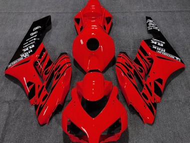 Rouge Brillant Flamme 04-05 Honda CBR1000RR Carénage