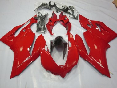 Rouge Brillant Uni 11-14 Ducati 1199 Carénage