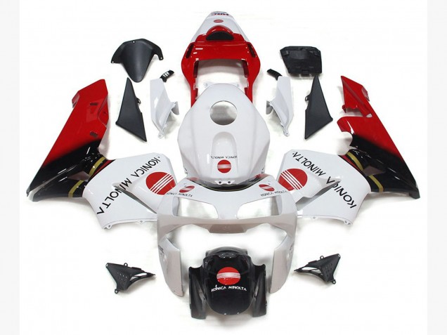 Rouge Konica Minolta 03-04 Honda CBR600RR Carénage