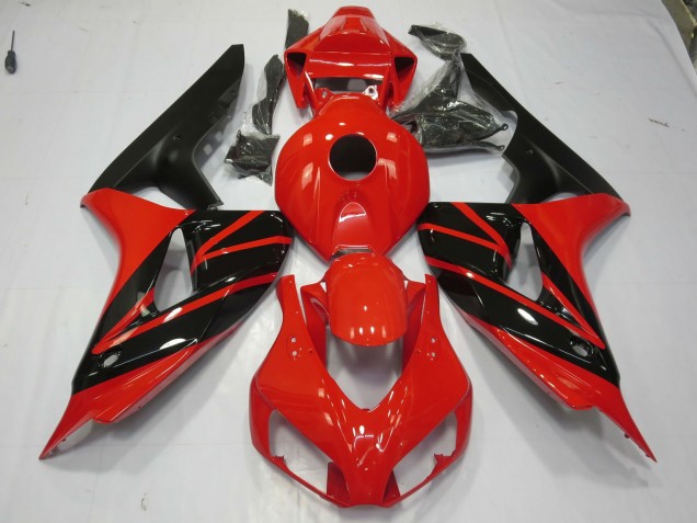 Rouge & Noir 06-07 Honda CBR1000RR Carénage Rouge & Noir 06-07 Honda CBR1000RR Carénage