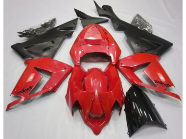 Rouge Perle & Noir 04-05 Kawasaki ZX10R Carénage