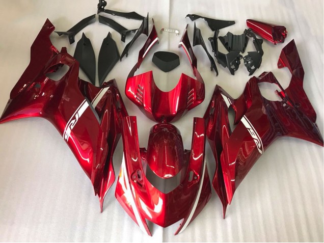 Rouge Pomme Bonbon 17-21 Yamaha R6 Carénage Rouge Pomme Bonbon 17-21 Yamaha R6 Carénage