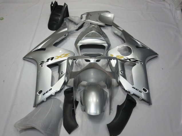 Style Argent OEM 03-04 Kawasaki ZX6R Carénage