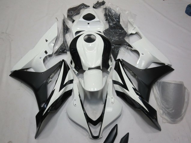 Style Blanc & Noir OEM 07-08 Honda CBR600RR Carénage