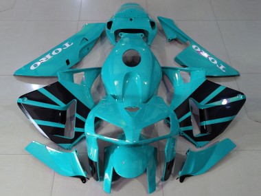 Style Bleu Sarcelle OEM 05-06 Honda CBR600RR Carénage