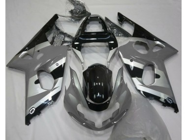 Style Gris Argent OEM 00-02 Suzuki GSXR 1000 Carénage