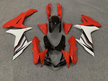 Style Rouge & Blanc Brillant 11-24 Suzuki GSXR 600-750 Carénage