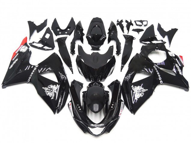 Style Rouge Noir Brillant Uni 09-16 Suzuki GSXR 1000 Carénage Style Rouge Noir Brillant Uni 09-16 Suzuki GSXR 1000 Carénage