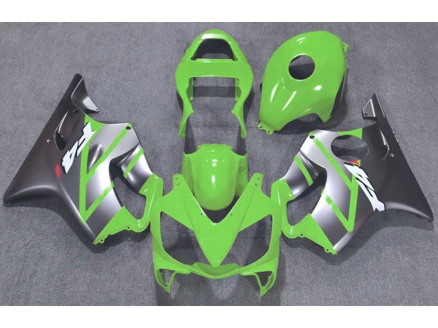 Vert & Argent Mat 01-03 Honda CBR600 F4i Carénage Vert & Argent Mat 01-03 Honda CBR600 F4i Carénage