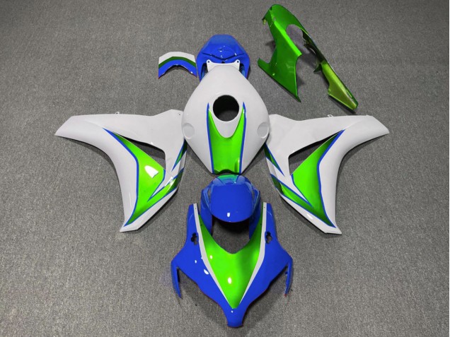Vert Brillant & Bleu 08-11 Honda CBR1000RR Carénage