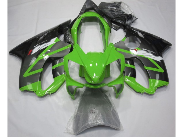 Vert Brillant & Gris 04-07 Honda CBR600 F4i Carénage