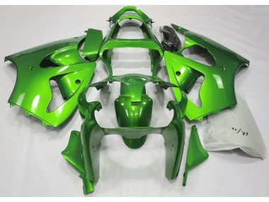Vert Métallisé 00-02 Kawasaki ZX6R Carénage