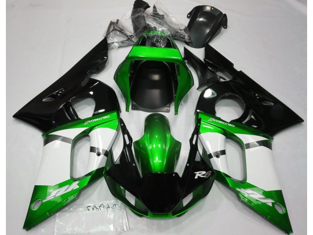 Vert Métallisé 98-02 Yamaha R6 Carénage