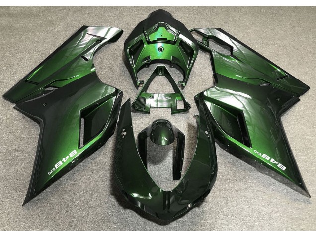 Vert Profond 07-14 Ducati 848 1098 1198 Carénage