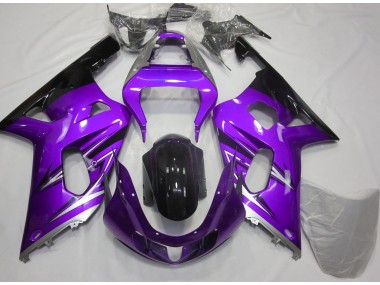 Violet & Argent 01-03 Suzuki GSXR 600-750 Carénage