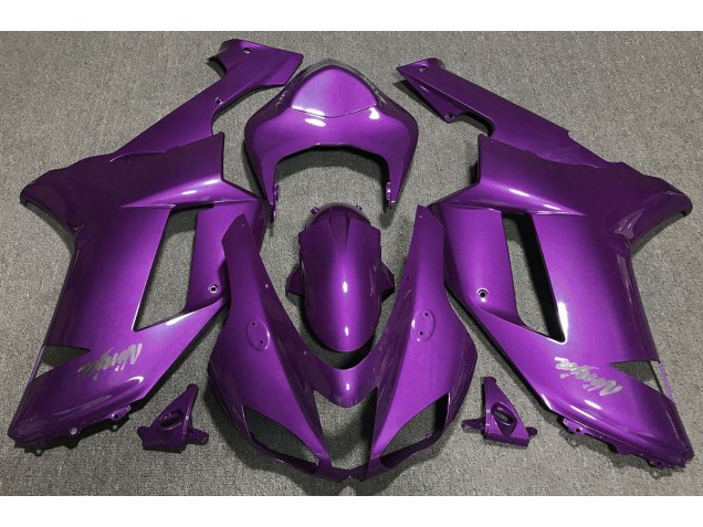 Violet Brillant 07-08 Kawasaki ZX6R Carénage Violet Brillant 07-08 Kawasaki ZX6R Carénage