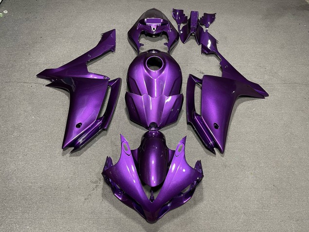 Violet Brillant 07-08 Yamaha R1 Carénage Violet Brillant 07-08 Yamaha R1 Carénage