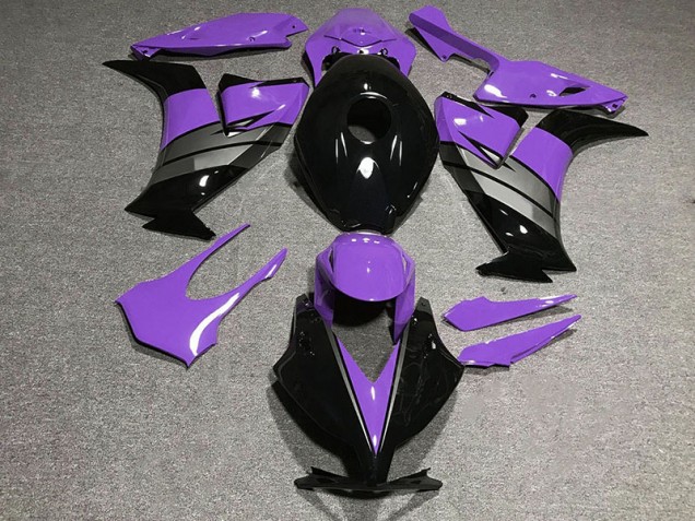 Violet Brillant Noir & Gris 12-16 Honda CBR1000RR Carénage