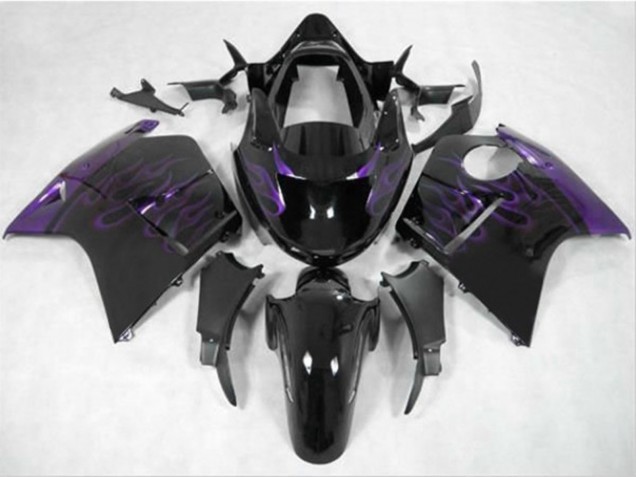 Violet Foncé Flamme 96-07 Honda CBR1100XX Carénage