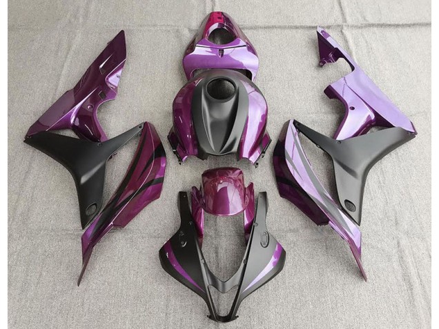 Violet & Noir Mat 07-08 Honda CBR600RR Carénage