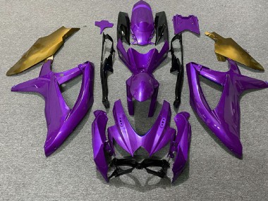 Violet & Or 08-10 Suzuki GSXR 600-750 Carénage