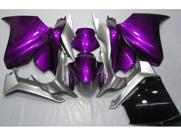 Violet Profond & Argent 10-13 Honda VFR1200 Carénage