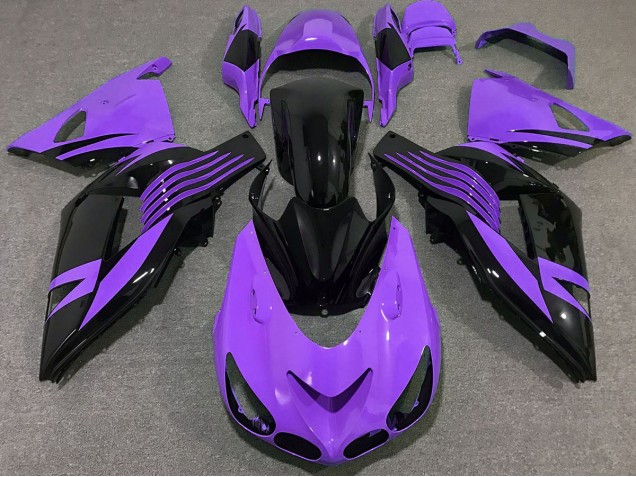 Violet Vif 06-11 Kawasaki ZX14R Carénage Violet Vif 06-11 Kawasaki ZX14R Carénage
